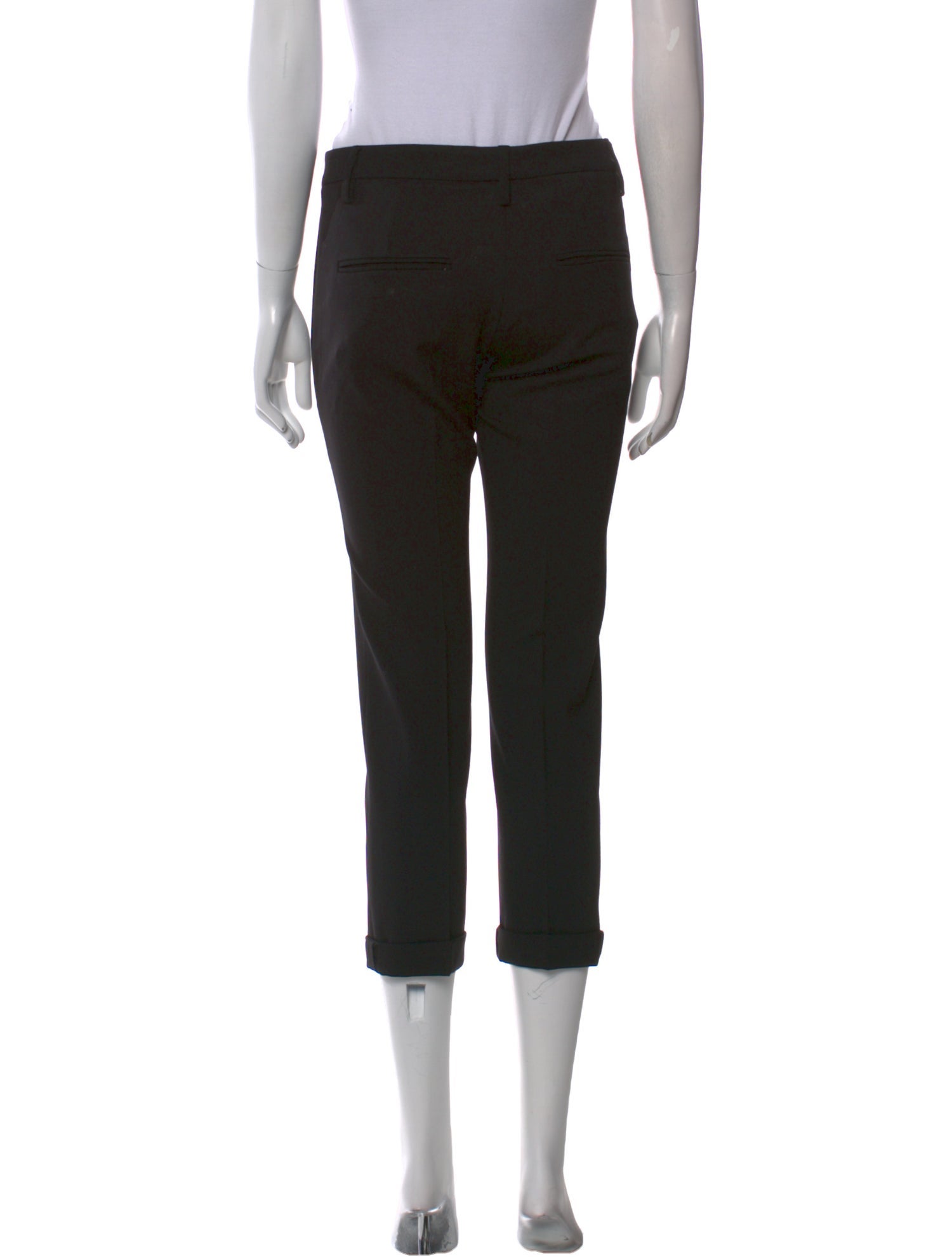 Brunello Cucinelli Virgin Wool Straight Leg Pants